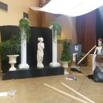 décor soirée romaine